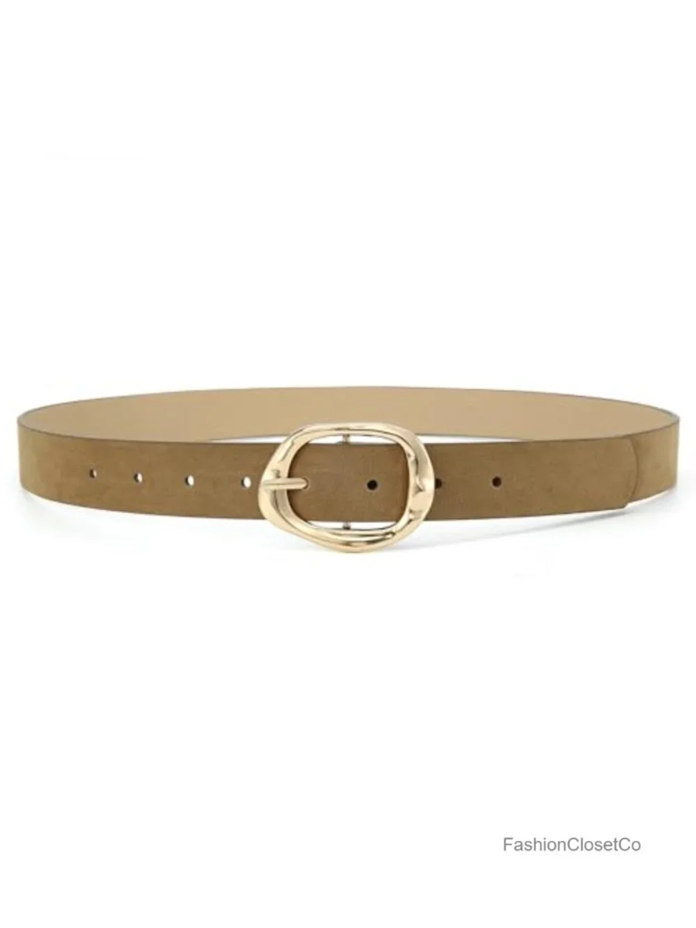 Suede Leather Belt 1.2